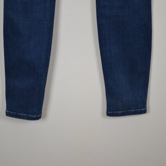 AYR The Chiller Skinny Ankle Stretch High Rise Womens 27/28 Blue 5 Pocket Jeans - Picture 6 of 9